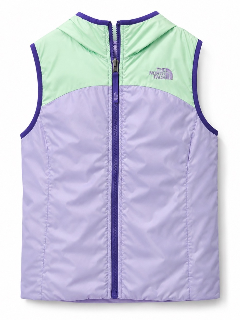 The North Face Reversible Hooded Vest Girls Size L (14/16)